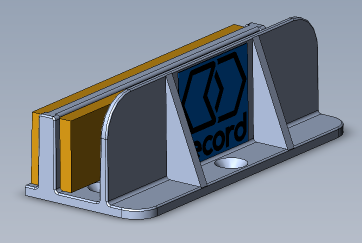 door leaf guide for floor mount.