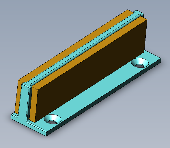 Door leaf guide cpl floor