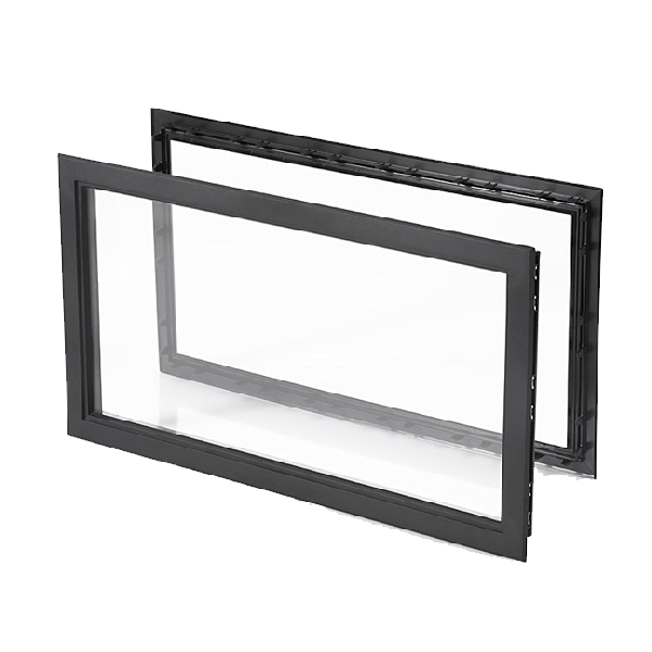 Fönster 638 x 373 mm, paneltjocklek 40-45 mm