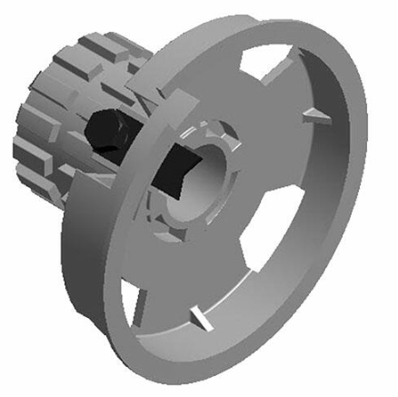 [108004024] Lindningshylsa Ratch 152 hex vänster