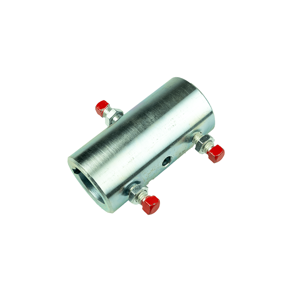 [108006014] Shaft coupler. massive. 1.25 inch