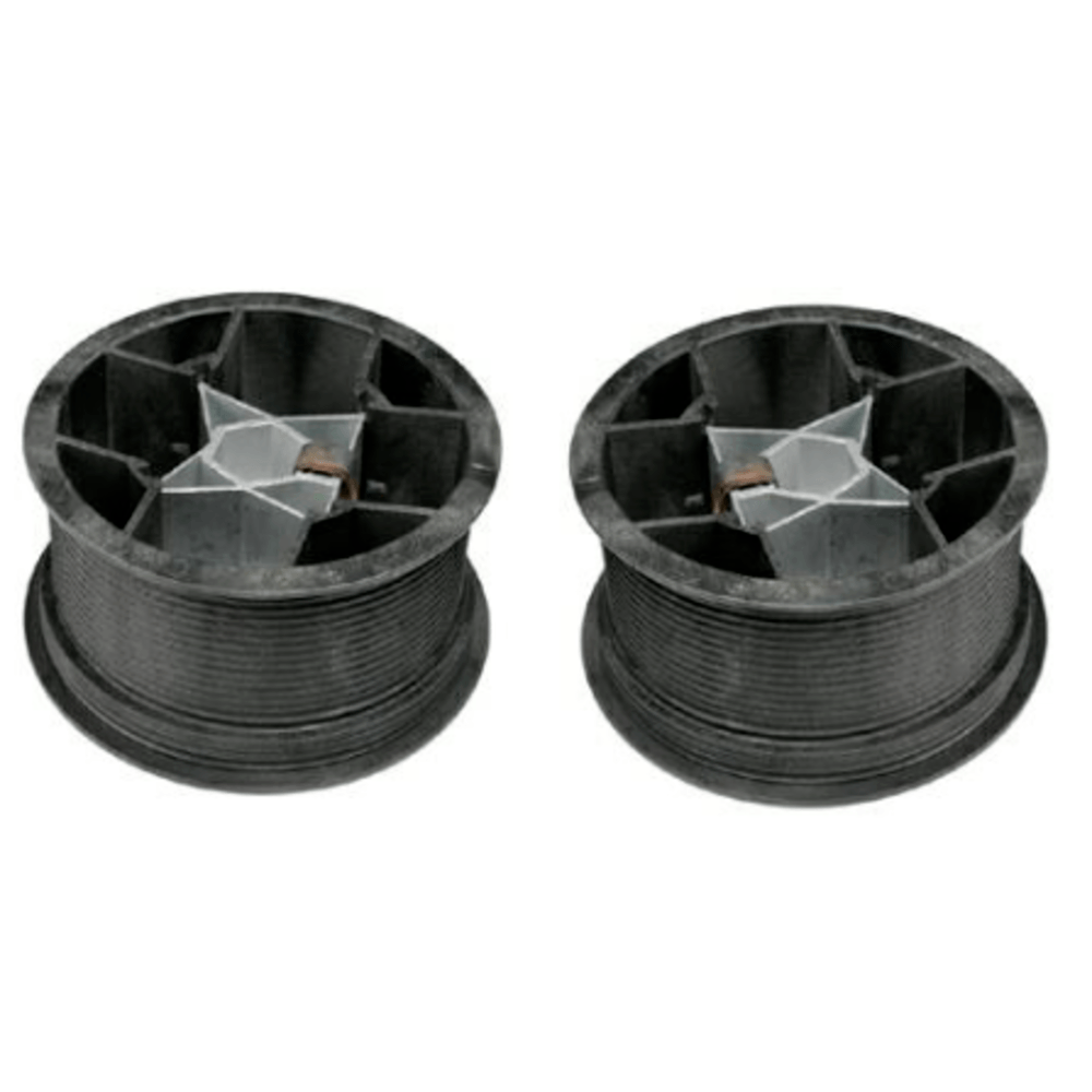[108011031] Crawford cable drum 7/5, Hex shaft hole