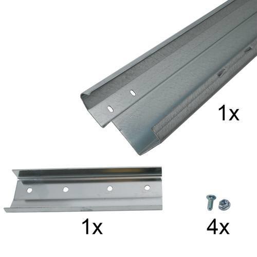 Crawford sats med 5 skenor, längd = 2000 mm