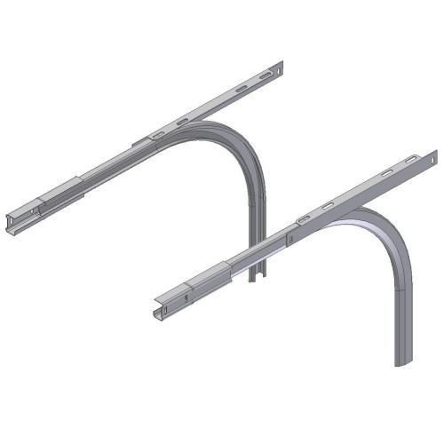 [109006008] Crawford railbochtset, 2 inch
