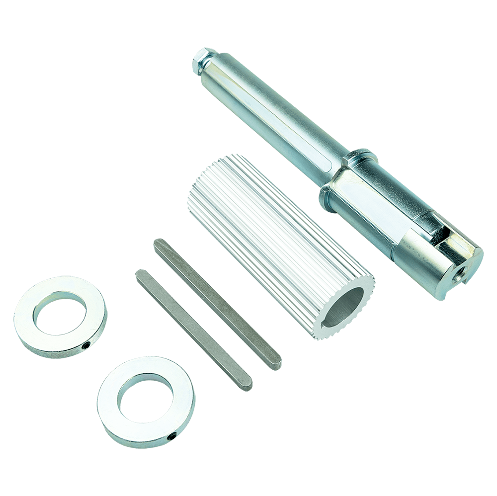 Marantec axelförlängning för Hörmann 40 mm axel med styrspår
