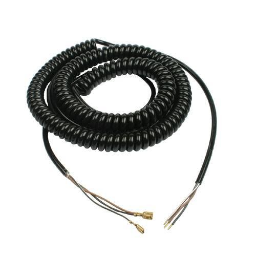 Crawford spiralkabel, 3-polig, 8 m
