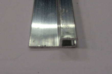 [304002001] H-5 profile for brush strip. length=2500mm
