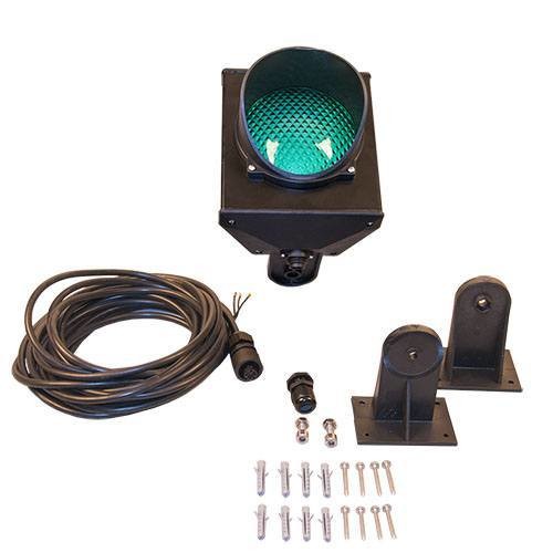 Trafikljus GRÖNT, LED 230 V