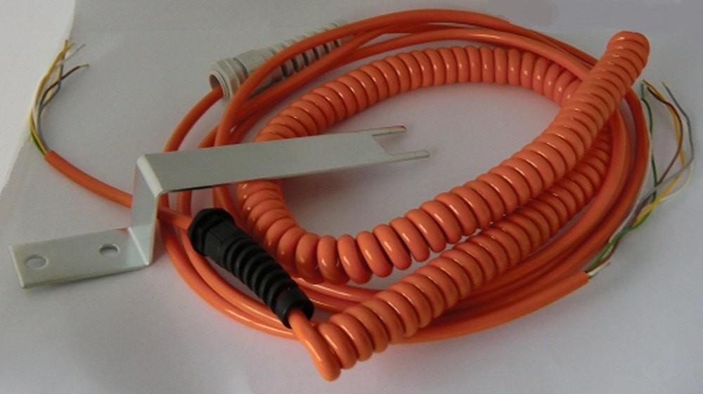 [111009009] Mtec spiral cable with bracket