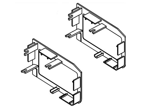 [801000010] Paar zijpanels H.100 for A1400