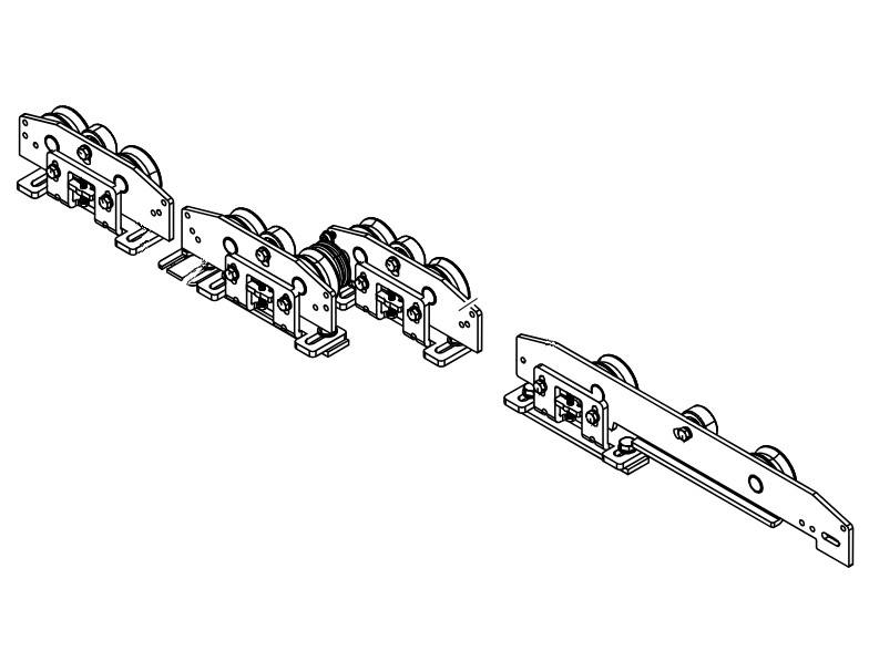 [801000048] Complete linkerwagen A1400 AIR Telesc