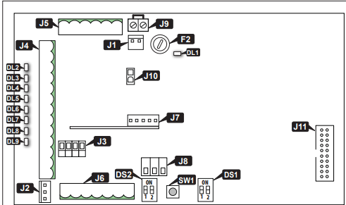 950N2 Logic controlboard