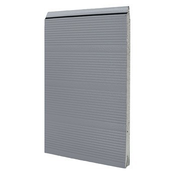 [102001015-a] Crawford portpanel original 542, stål, 42x600mm, RAL 9006 (Hel enhet, Standard, Standard)
