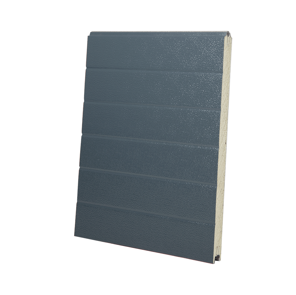 Dörrpanel 40x610mm, stuckatur/stuckatur, RAL7016