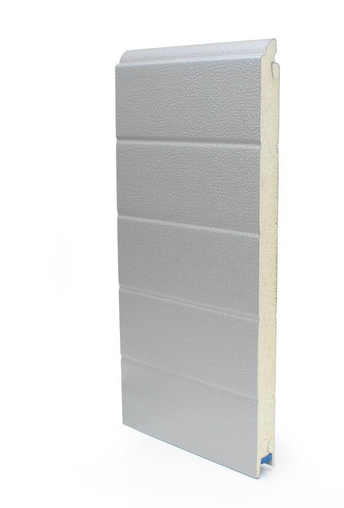 Portpanel ST3V 40 x 610 mm, stucco/slät med fingerskydd, RAL9006