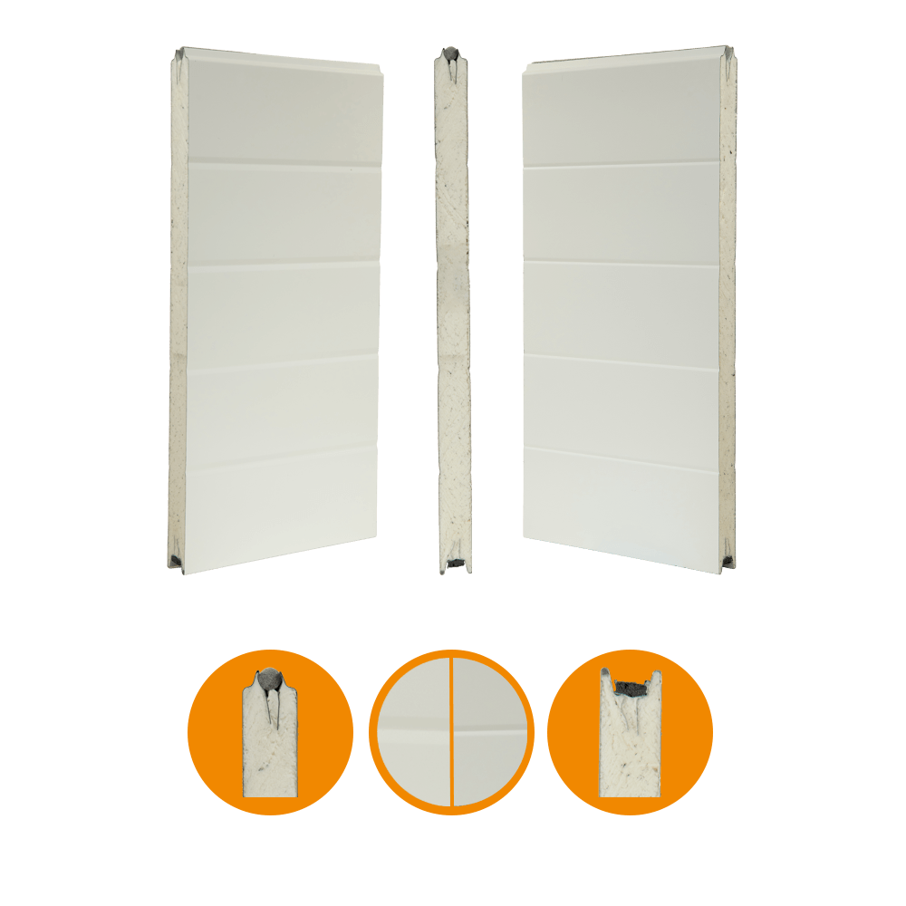 [102001003-a] Portpanel 40 x 610 mm, slät / slät (Hel enhet, Standard, Standard)