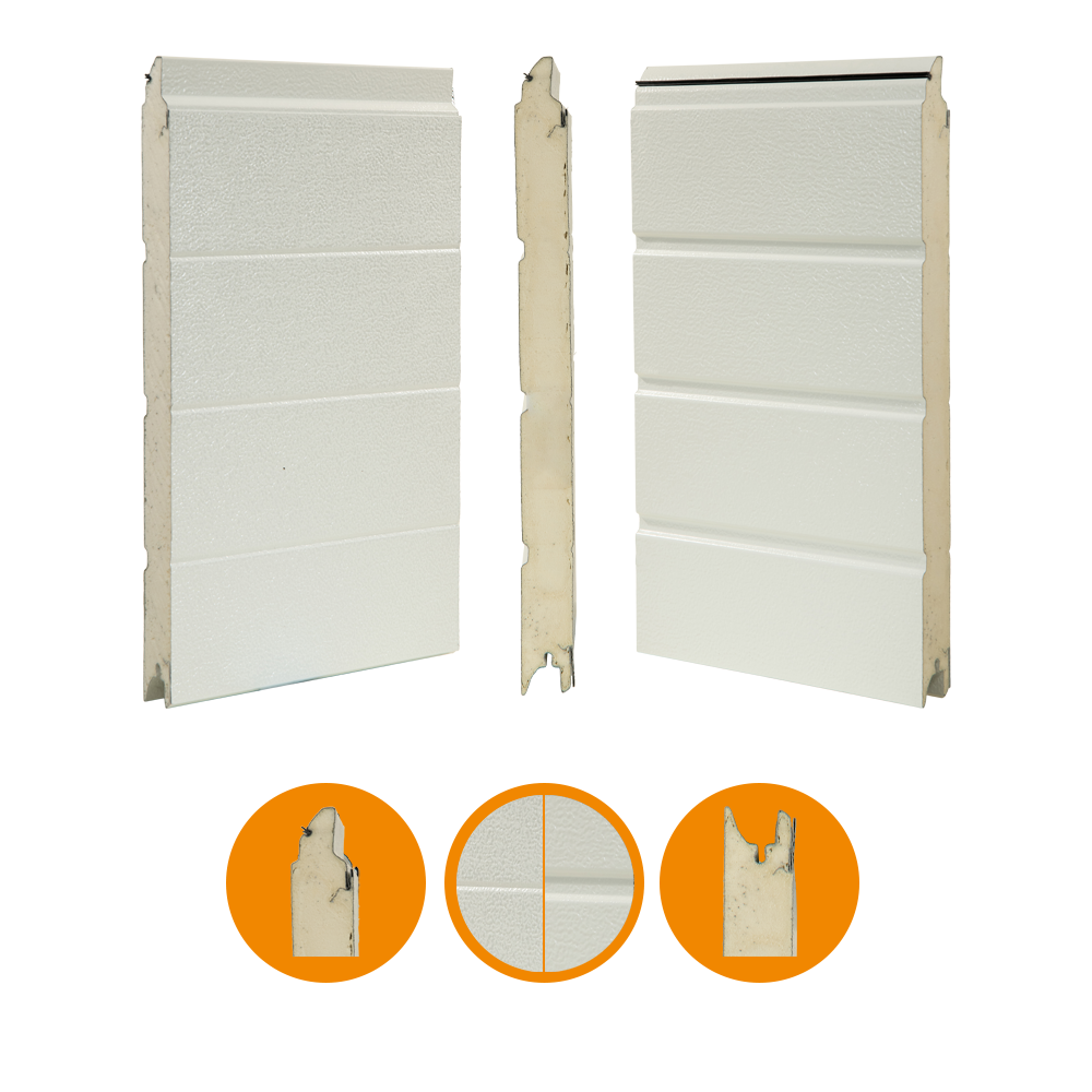 [102001013-a] IDD-HO panel för Hörmann SPU 30/40, 42x500mm, RAL 9002 (Hel enhet, Standard, Standard)