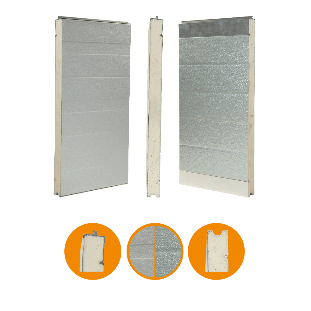 [102001105-a] Nassau 6000 dörrpanel, kopia, stål, 44x600mm (Hel enhet, Standard, Standard)