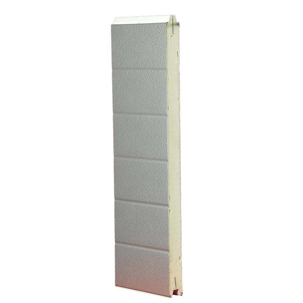 Panel Type TPS 590 - RAL 9006. both sides stucco