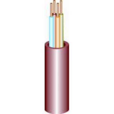 [3030004-a] Nexans fire alarm cable red fire resist 4.0x0.8mm (Het geheel)